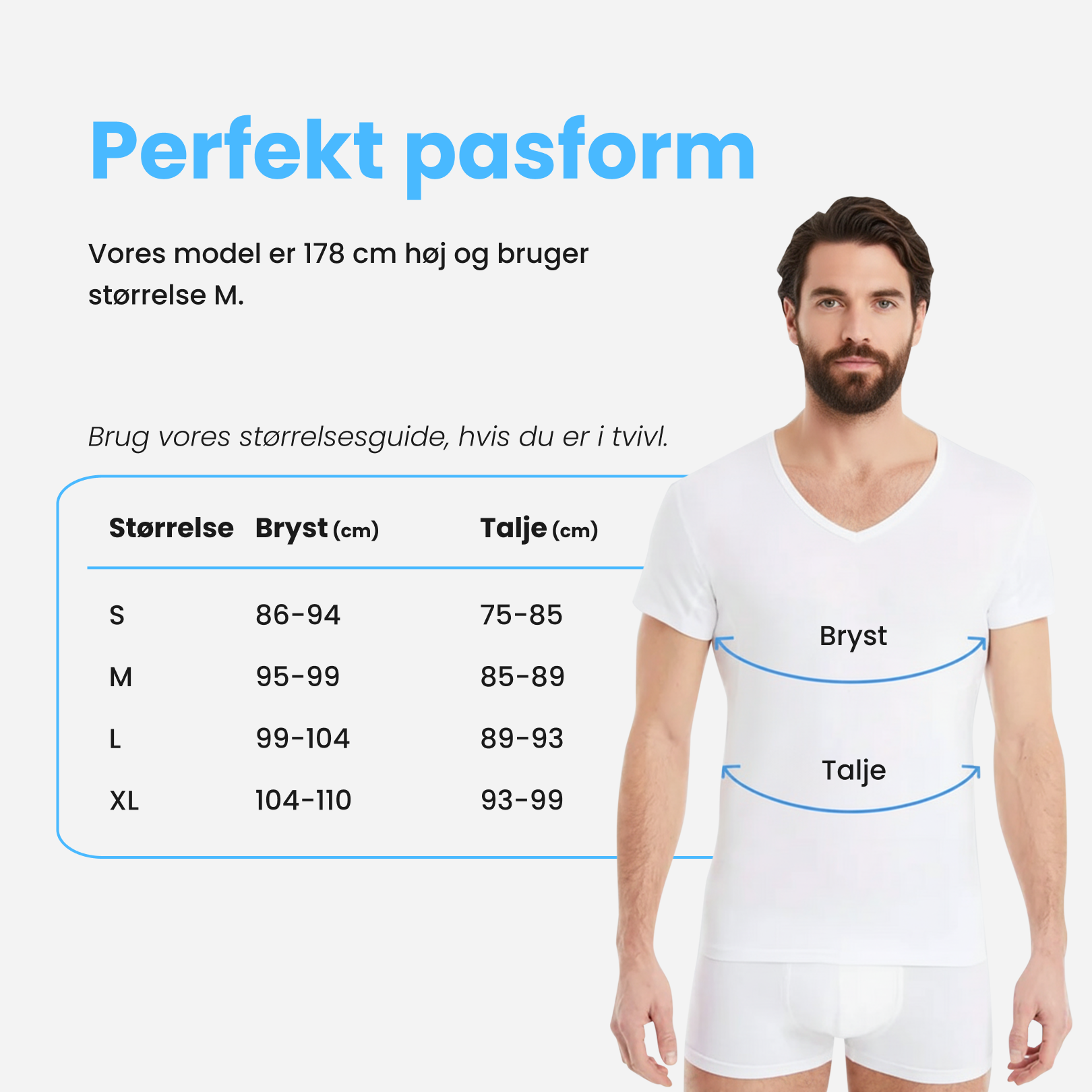 Svedstoppende Undertrøje for Mænd
