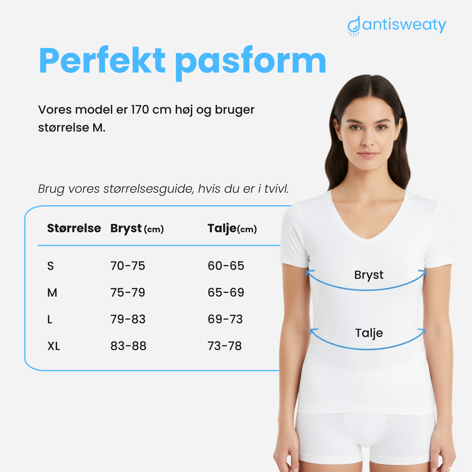 Svedstoppende Undertrøje For Damer